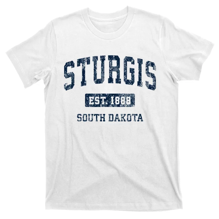 Sturgis South Dakota Sd Vintage Athletic Sports Design T-Shirt