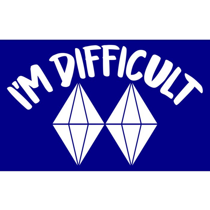 Skiing Snowboarding Difficult Gift Bumper Sticker