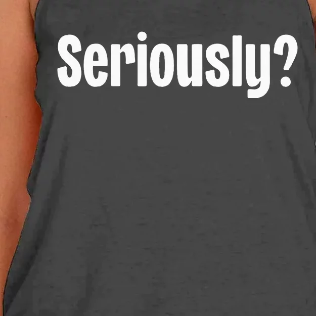 Seriously Women's Knotted Racerback Tank