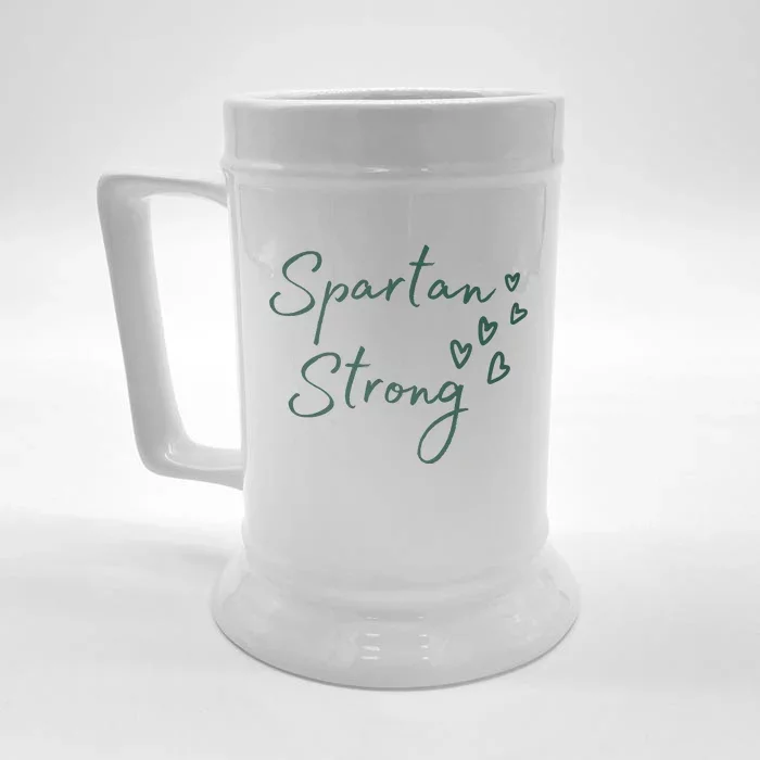 Spartan Strong East Lansing Front & Back Beer Stein