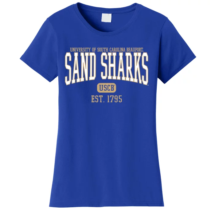 Sand Sharks Est Date Gift Women's T-Shirt