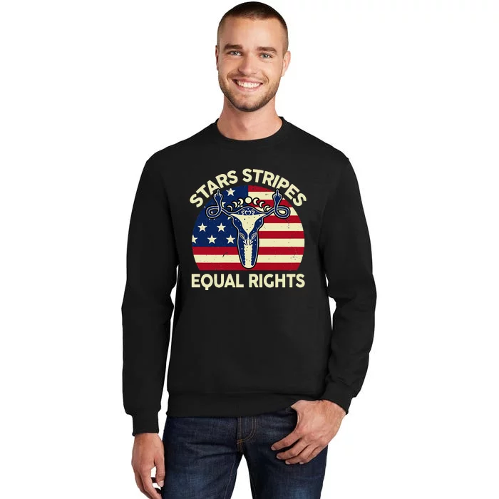 Stars Stripes & Equal Rights Feminist Sweatshirt