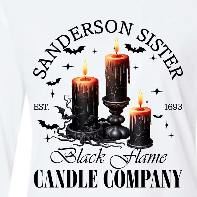 Sanderson Sisters Est 1693 Candle Company Halloween Bad Witches Vibes Womens Cotton Relaxed Long Sleeve T-Shirt