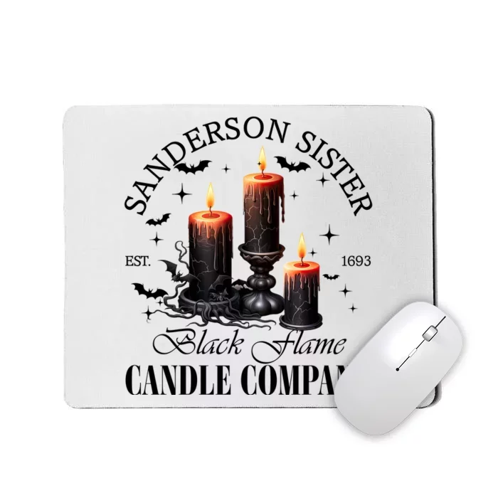 Sanderson Sisters Est 1693 Candle Company Halloween Bad Witches Vibes Mousepad