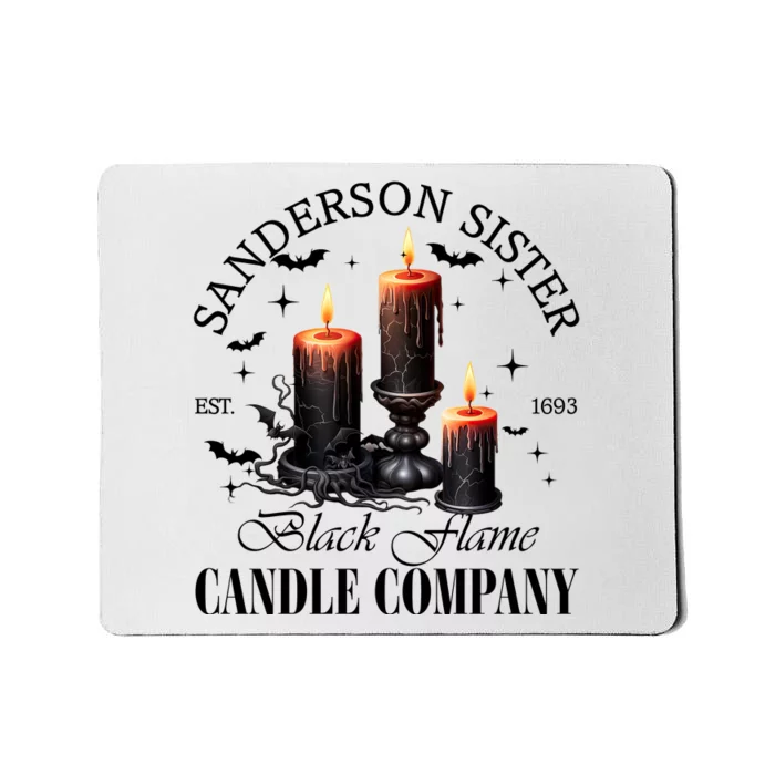 Sanderson Sisters Est 1693 Candle Company Halloween Bad Witches Vibes Mousepad