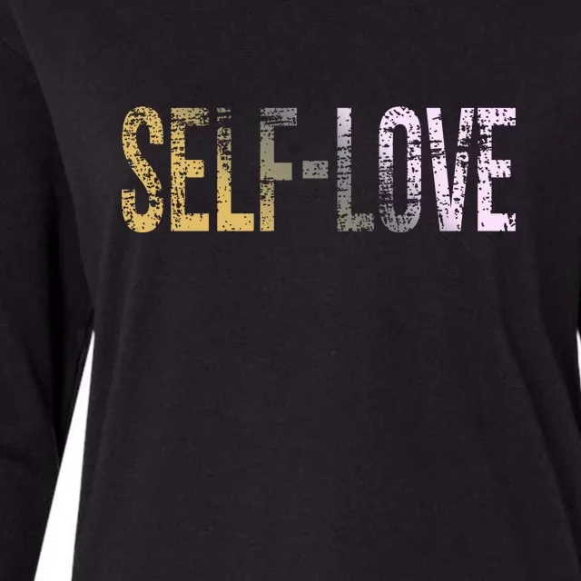 Selflove Womens Cotton Relaxed Long Sleeve T-Shirt