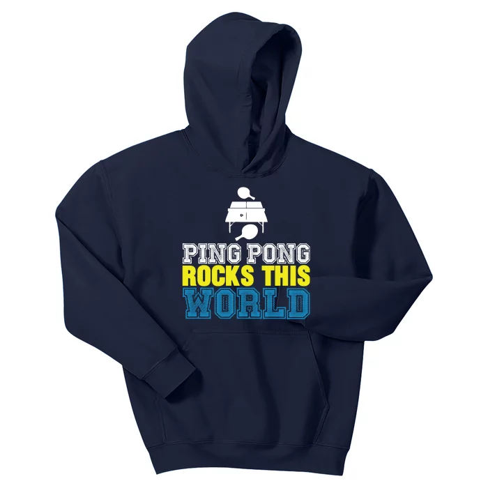 Smash Style: Exclusive Pingpong Apparel Collection Kids Hoodie