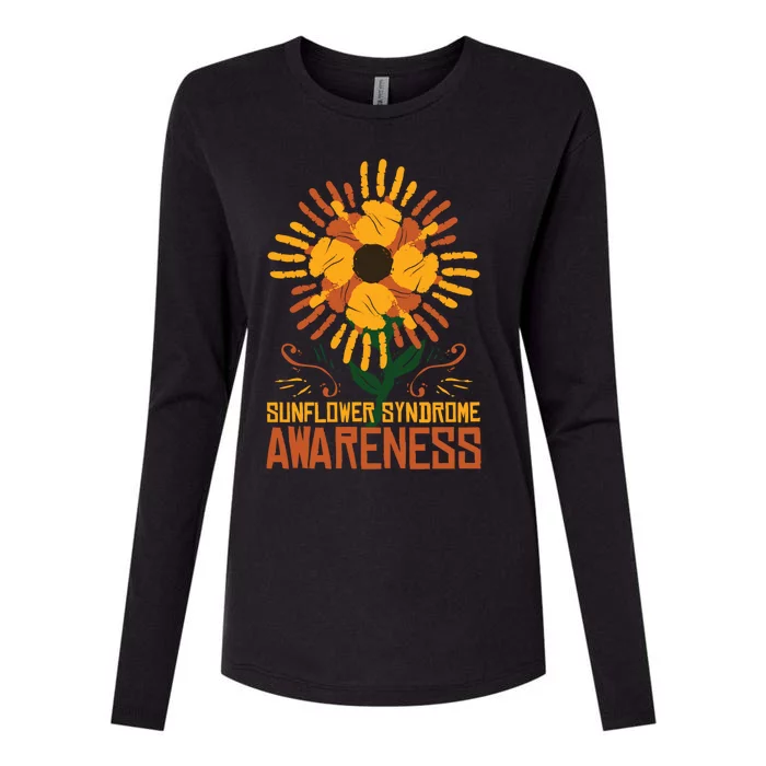 Sunflower Syndrome Epileptic Disorder Awareness Cute Gift Womens Cotton Relaxed Long Sleeve T-Shirt