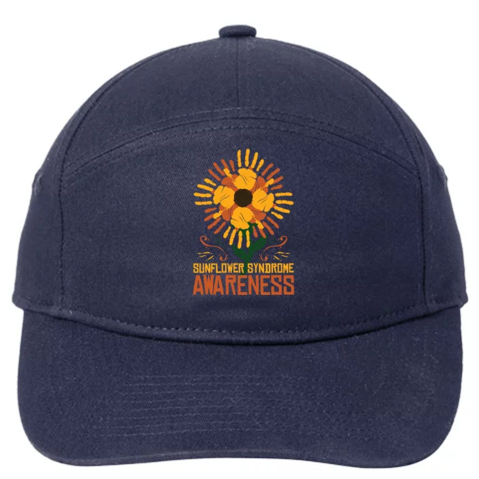 Sunflower Syndrome Epileptic Disorder Awareness Cute Gift 7-Panel Snapback Hat