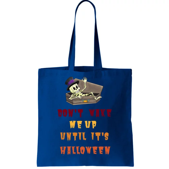 Spooky Skeletons Embrace The Fall Season Gift Tote Bag