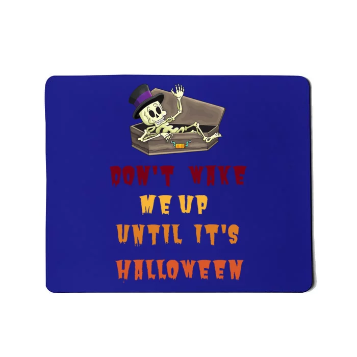 Spooky Skeletons Embrace The Fall Season Gift Mousepad