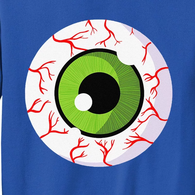 Spooky Scary Eyeball Funny Halloween Eyeball Sweatshirt