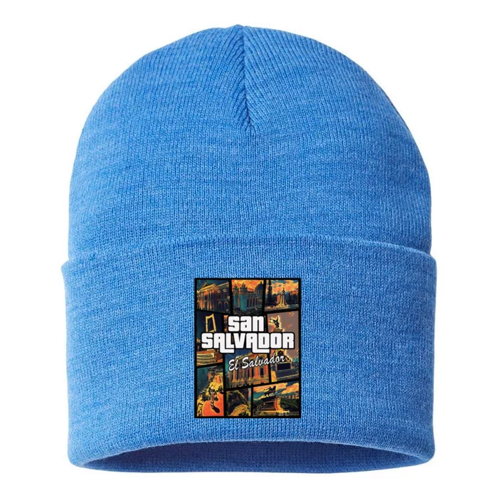 San Salvador El Salvador Capital Proud Sustainable Knit Beanie