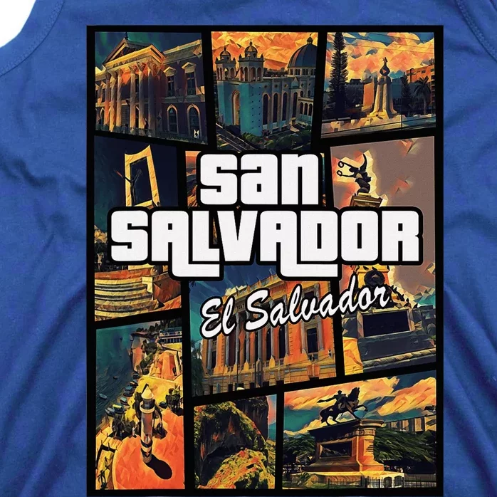 San Salvador El Salvador Capital Proud Tank Top