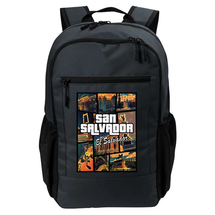 San Salvador El Salvador Capital Proud Daily Commute Backpack