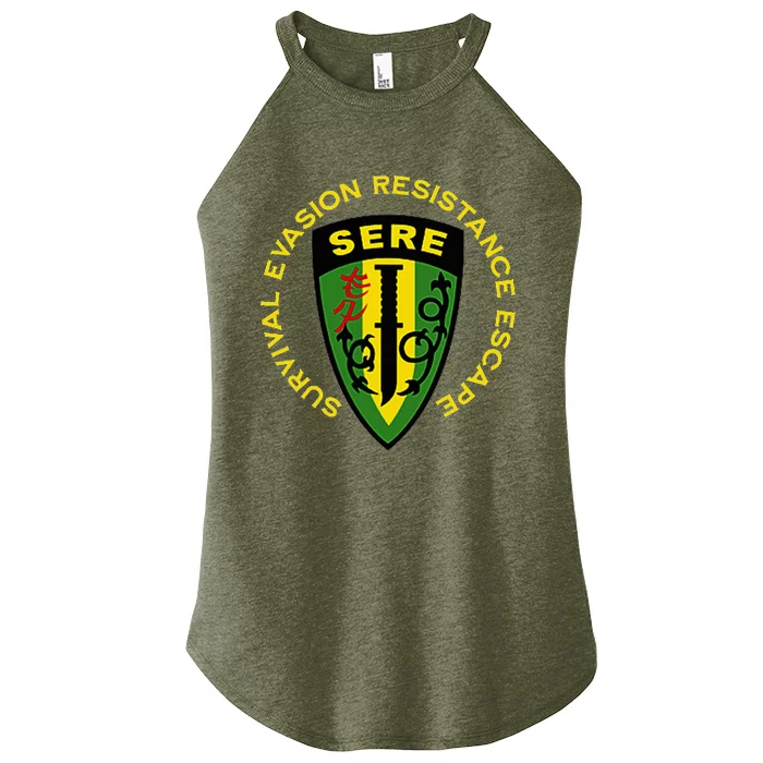 Sere Survival Evasion Resistance Escape School Women’s Perfect Tri Rocker Tank