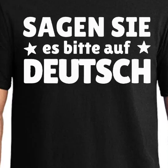 Sagen Sie Es Bitte Auf Deutsch German Teacher Pajama Set