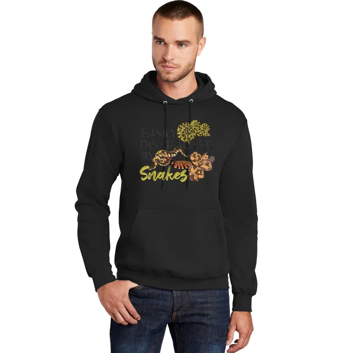 Snake Serpent Easily Distracted By Snakes Hoodie