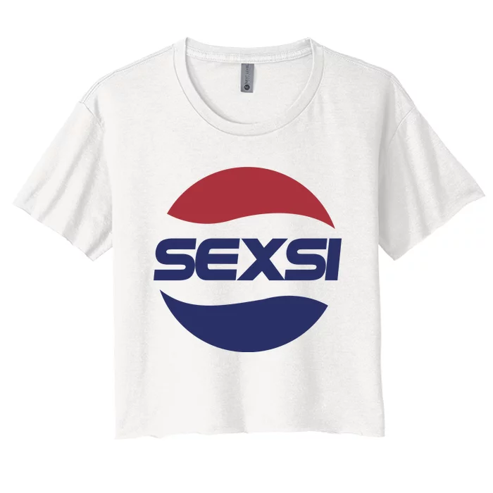 Sexsi Women's Crop Top Tee