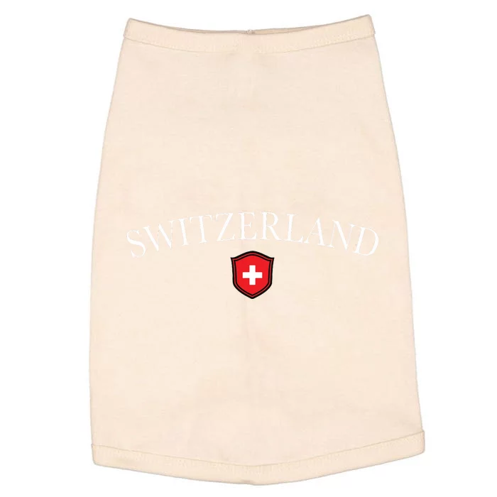 Switzerland Swiss Emblem Doggie Tank