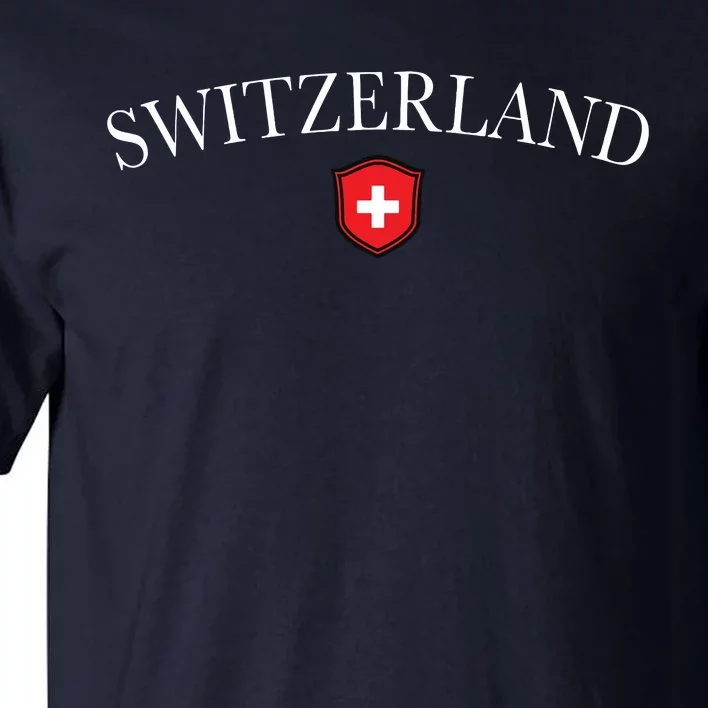 Switzerland Swiss Emblem Tall T-Shirt