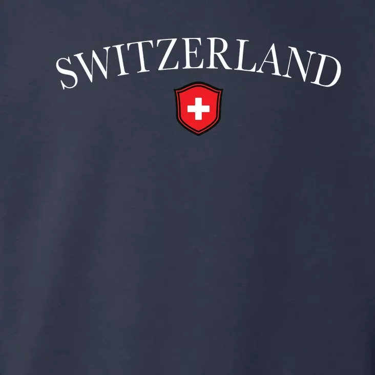 Switzerland Swiss Emblem Toddler Hoodie