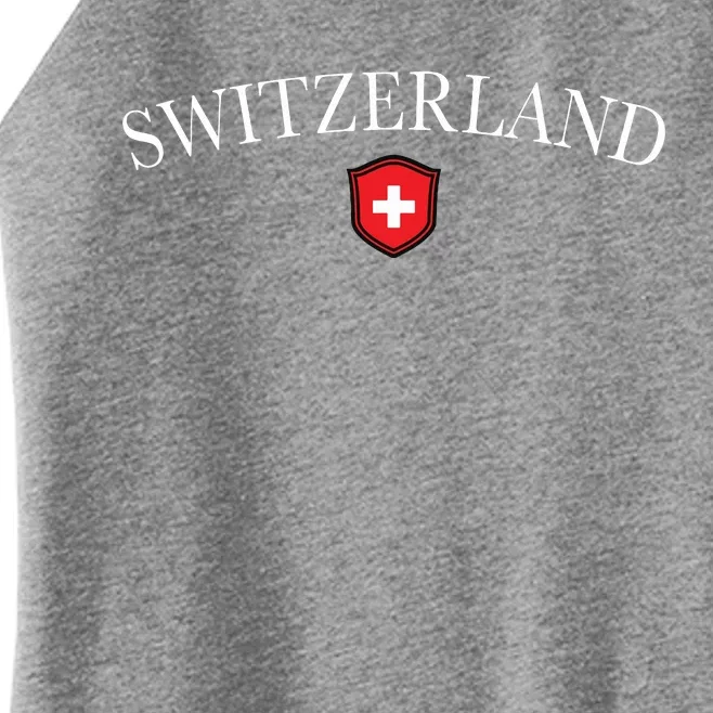 Switzerland Swiss Emblem Women’s Perfect Tri Rocker Tank