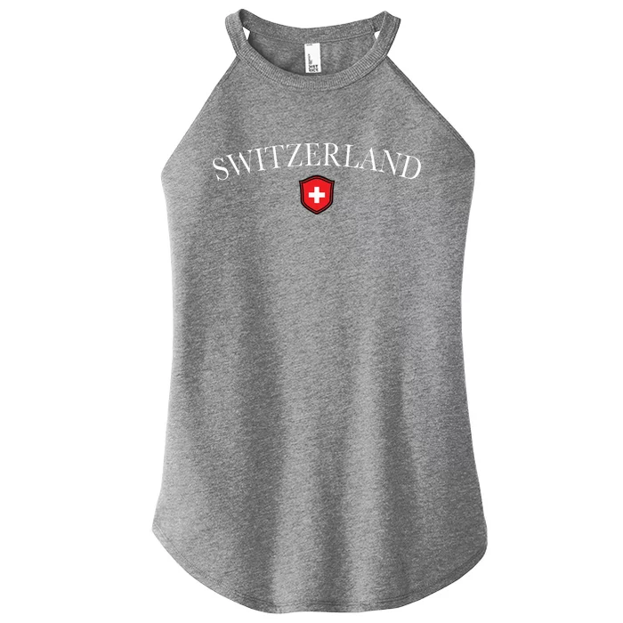 Switzerland Swiss Emblem Women’s Perfect Tri Rocker Tank