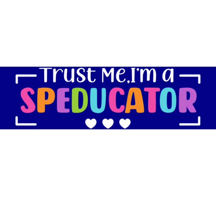 Speducator Special Ed Gift Sped Teacher Special Education Cool Gift Bumper Sticker