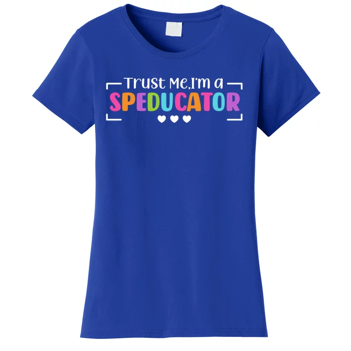 Speducator Special Ed Gift Sped Teacher Special Education Cool Gift Women's T-Shirt