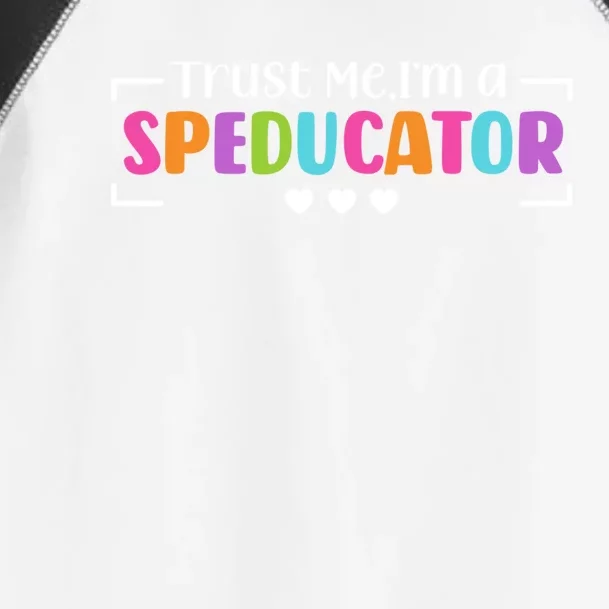 Speducator Special Ed Gift Sped Teacher Special Education Cool Gift Toddler Fine Jersey T-Shirt