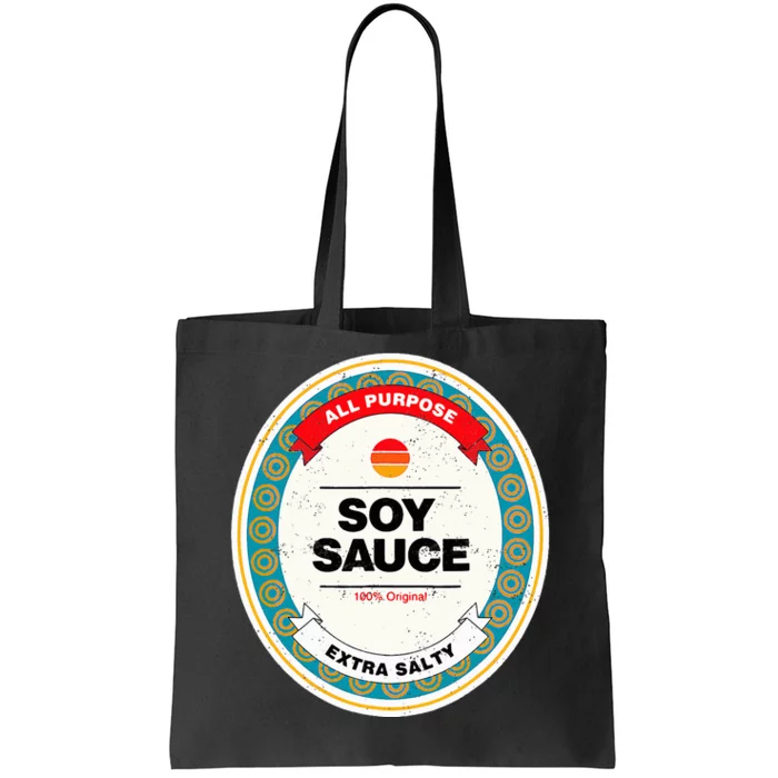 Soy Sauce Easy Halloween Costume Matching Tote Bag