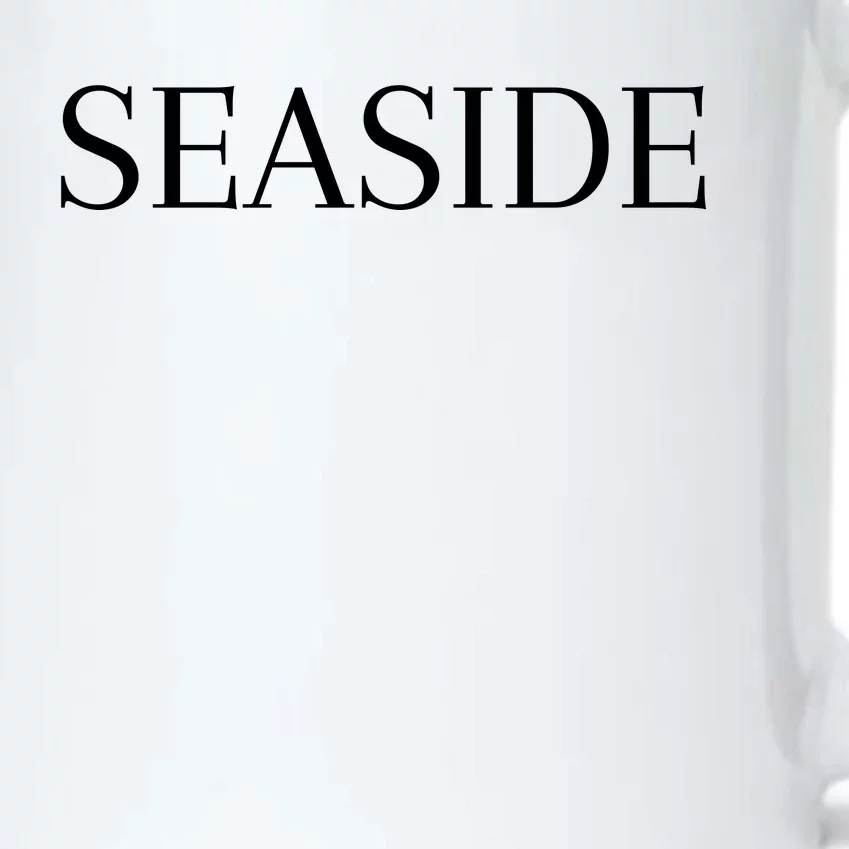 Seaside Black Color Changing Mug