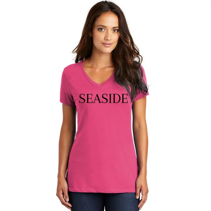 Seaside Women's V-Neck T-Shirt