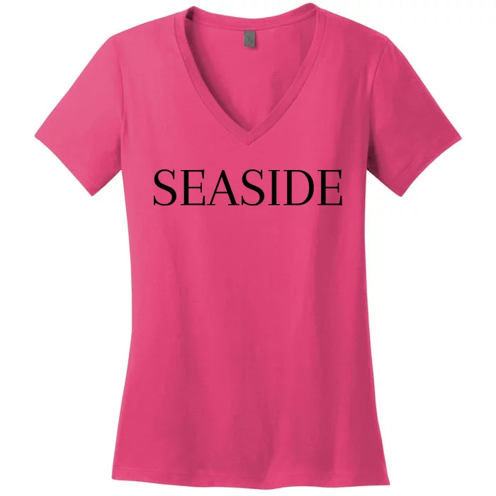 Seaside Women's V-Neck T-Shirt