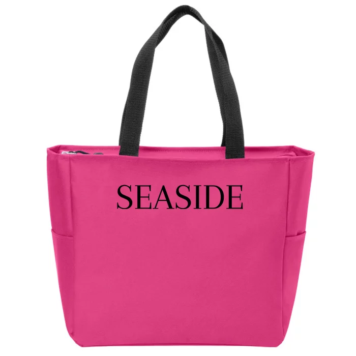 Seaside Zip Tote Bag