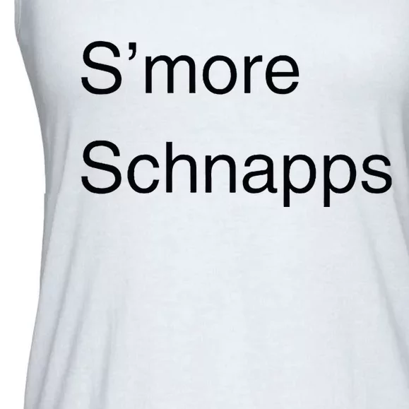 SMore Schnapps EveryoneS Favorite Beverage Ladies Essential Flowy Tank