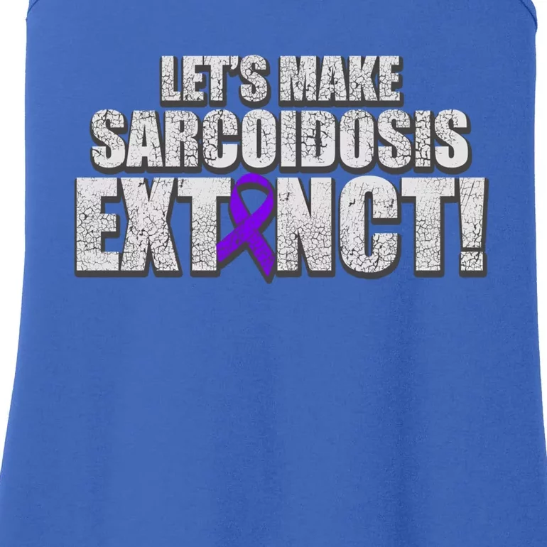 Sarcoidosis Survivor Extinction Awareness Warrior Gift Ladies Essential Tank