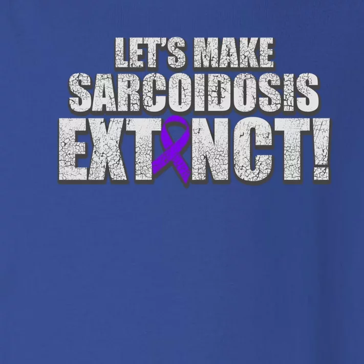 Sarcoidosis Survivor Extinction Awareness Warrior Gift Toddler Long Sleeve Shirt