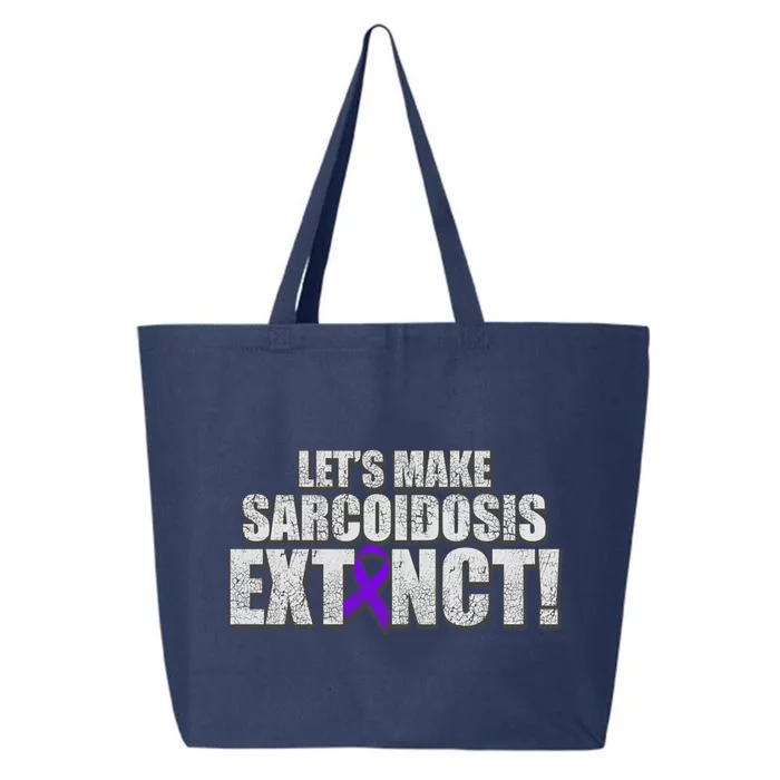 Sarcoidosis Survivor Extinction Awareness Warrior Gift 25L Jumbo Tote