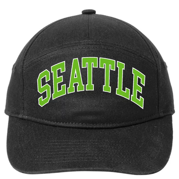 Seattle 7-Panel Snapback Hat