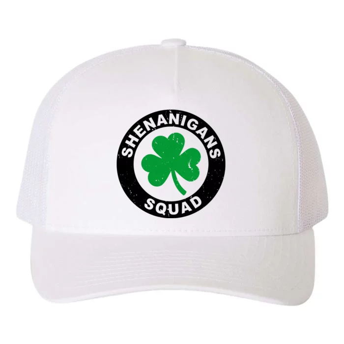 Shenanigans Squad Funny St PatrickS Day Party Yupoong Adult 5-Panel Trucker Hat