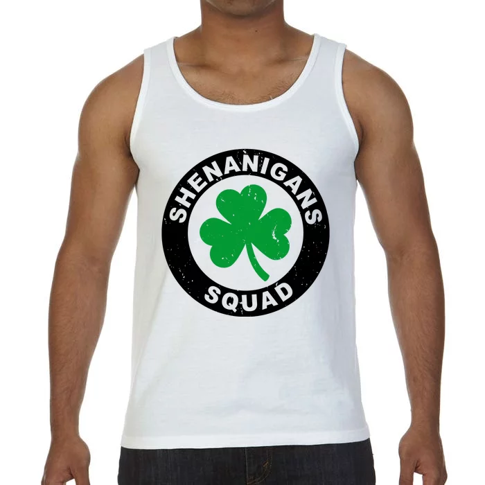 Shenanigans Squad Funny St PatrickS Day Party Comfort Colors® Tank Top