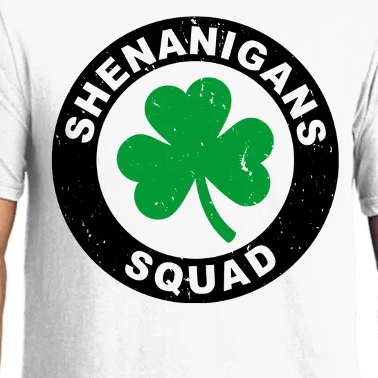 Shenanigans Squad Funny St PatrickS Day Party Pajama Set