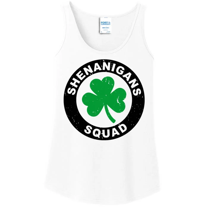 Shenanigans Squad Funny St PatrickS Day Party Ladies Essential Tank