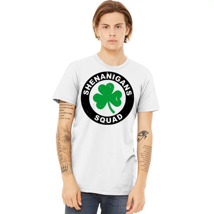 Shenanigans Squad Funny St PatrickS Day Party Premium T-Shirt