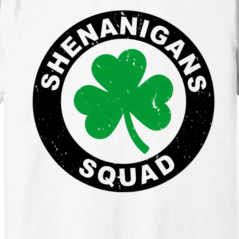 Shenanigans Squad Funny St PatrickS Day Party Premium T-Shirt