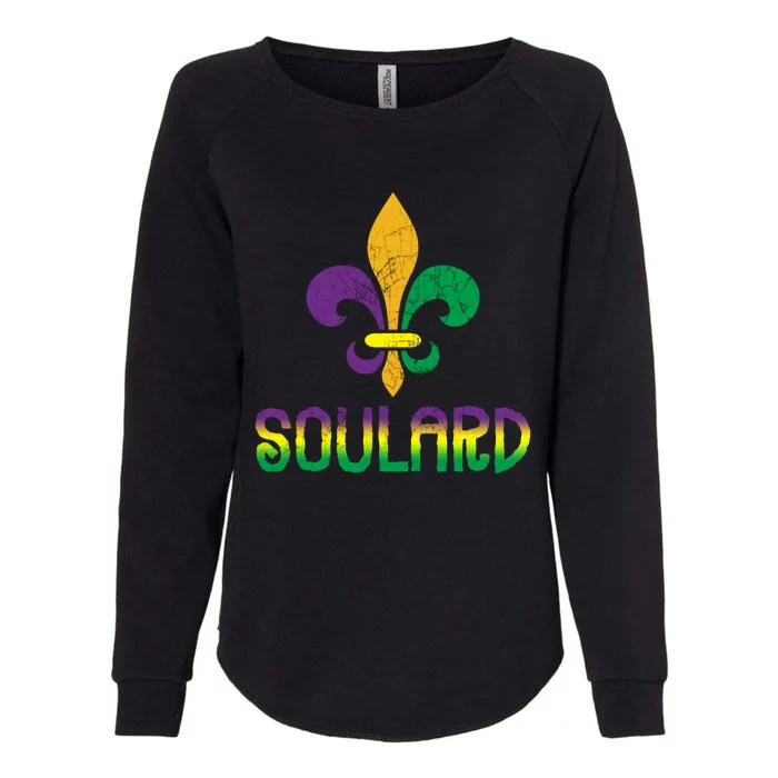 Soulard Stl Fleur De Lis Gift Womens California Wash Sweatshirt