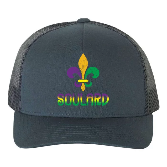 Soulard Stl Fleur De Lis Gift Yupoong Adult 5-Panel Trucker Hat