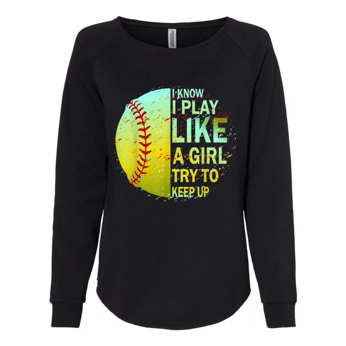 Softball Shirts For Girls | Softball TShirt Womens California Wash Sweatshirt